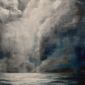 油絵 のおすすめ作品・人気作家 海 自然 景色 曇り 空 雲 風景 Sea scape インテリア絵画 アート