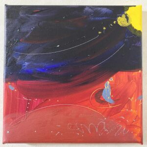 アクリル画 のおすすめ作品・人気作家 抽象画 アクリル画 今日の絵 心象 心象風景 日々の心象シリーズ 風景画 ゆめをみた インテリア絵画 アート