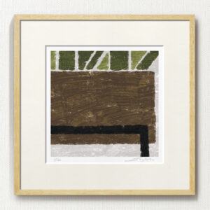 版画 のおすすめ作品・人気作家 抽象 抽象画 fineart modernart Nature インテリアアート ファインアート モダンアート 花瓶 茶色 額付き 額装品 by-product（A-105・45角） インテリア絵画 アート