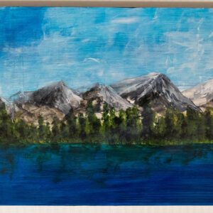 アクリル画 のおすすめ作品・人気作家 海 自然 山 曇り 空 雲 青 青空 Sea scape インテリア絵画 アート