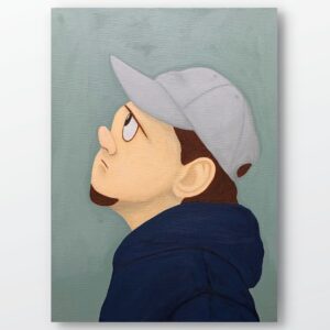 絵画 のおすすめ作品・人気作家 アクリル 緑 インテリア キャラクター グリーン ポップアート 現代アート Untitled インテリア絵画 アート