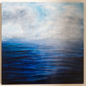 アクリル画 のおすすめ作品・人気作家 海 景色 曇 空 雲 青 青空 風景 Sea scape インテリア絵画 アート