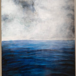 アクリル画 のおすすめ作品・人気作家 海 景色 曇 空 雲 青 青空 風景 Sea scape インテリア絵画 アート