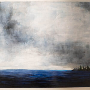 アクリル画 のおすすめ作品・人気作家 海 景色 曇 空 雲 青 青空 風景 Sea scape インテリア絵画 アート