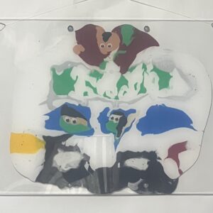 絵画 のおすすめ作品・人気作家 アクリル かわいい けったい ウグイス嬢 デカルコマニー ムニュティング画 乗り物 政治家 現代アート 車 選挙 選挙カー せんきょカー インテリア絵画 アート