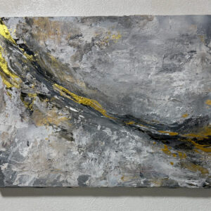 アクリル画 のおすすめ作品・人気作家 アクリル 抽象画 art ゴールド ブラック 絵画 【drawing30】energy インテリア絵画 アート