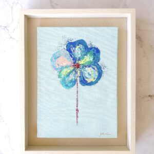 アクリル画 のおすすめ作品・人気作家 自然 花 インテリア カラフル モダン リビング 水色 青 Brightness-2 インテリア絵画 アート