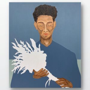 絵画 のおすすめ作品・人気作家 アクリル 花 インテリア ファインアート ポートレイト 人物画 現代アート 花束 祝福 インテリア絵画 アート