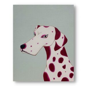 絵画 のおすすめ作品・人気作家 アクリル 犬 赤 インテリア ダルメシアン ポップアート 現代アート ダルメシアン #2 インテリア絵画 アート