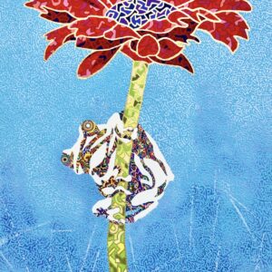 アクリル画 のおすすめ作品・人気作家  紅、燃ゆ インテリア絵画 アート