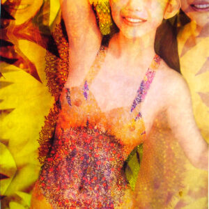 版画 のおすすめ作品・人気作家 人物 女性 向日葵 向日葵1/5(植220) インテリア絵画 アート