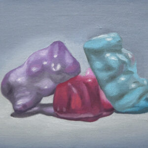 油絵 のおすすめ作品・人気作家 赤 写実 紫 青 静物画 グミ(ベア) インテリア絵画 アート