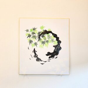 水彩画 のおすすめ作品・人気作家  春 maple 01 26 インテリア絵画 アート