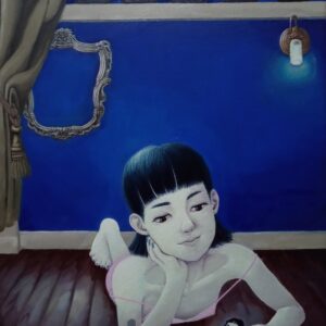 油絵 のおすすめ作品・人気作家 現代アート，ポップアート，油彩画，魔女，子供遊び， 小夜子 Children Play インテリア絵画 アート