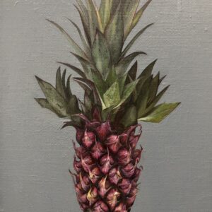 油絵 のおすすめ作品・人気作家 パイナップル植物油絵 Pink Opaque インテリア絵画 アート