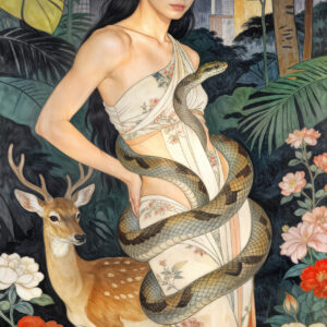 版画 のおすすめ作品・人気作家 人物 動物 女性 自然 Curve -20251231-d インテリア絵画 アート