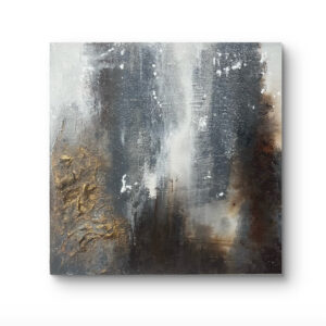 アクリル画 のおすすめ作品・人気作家 石　自然　和風　日本　侘び寂び　黒グレー KAWARA NO/JPN2° インテリア絵画 アート