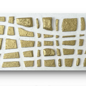 絵画 のおすすめ作品・人気作家 ゴールド　ホワイト　壁画風　中世 dokoka no hekiga?/4° インテリア絵画 アート