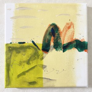 アクリル画 のおすすめ作品・人気作家 抽象画 アクリル画 イエロー 今日の絵 心象 心象風景 日々の心象シリーズ 風景画 鳴 インテリア絵画 アート