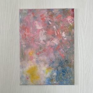 油絵 のおすすめ作品・人気作家 ピンク 抽象画 油彩 油絵 春 桜 絵画 桜の気配 インテリア絵画 アート