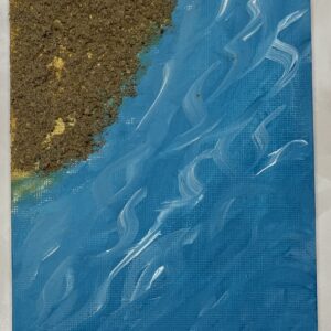 アクリル画 のおすすめ作品・人気作家 現代　コンテンポラリー　抽象　海 砂場 インテリア絵画 アート