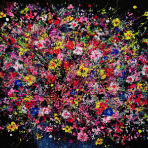 版画 のおすすめ作品・人気作家 花 静物画 Flowers」(NO.2609) / 15号F / ケント紙（0.5ミリ厚)にアクリル絵の具不透明 / 額付きー額はガラスでなくアクリル板付きです－額は取り寄せになりますので1週間～10日ほどお待ち願います / 安本太ん 芸大卒 / 画像をクリックすると拡大画像になります インテリア絵画 アート