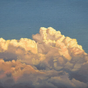 油絵 のおすすめ作品・人気作家 写実 空 風景 夕方の雲 インテリア絵画 アート