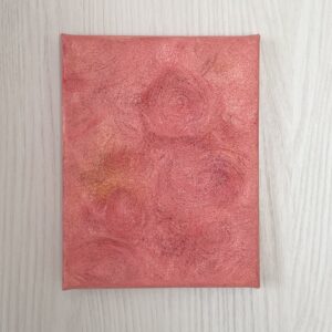 油絵 のおすすめ作品・人気作家 抽象画 油彩 油絵 赤 絵画 質感 予感の輪 インテリア絵画 アート