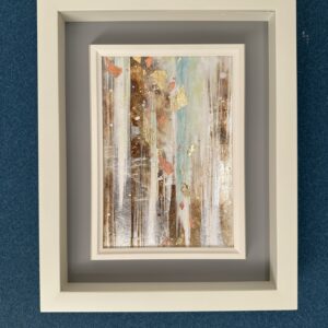 日本画 のおすすめ作品・人気作家 白 ゴールド 日本画 銀箔 冴ゆ　 インテリア絵画 アート