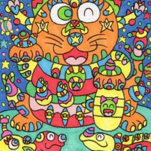 絵画 のおすすめ作品・人気作家 動物 宇宙 星 猫 アート インテリア エイリアン 宇宙人 惑星 招き猫 絵画 銀河 宇宙の招き猫 インテリア絵画 アート