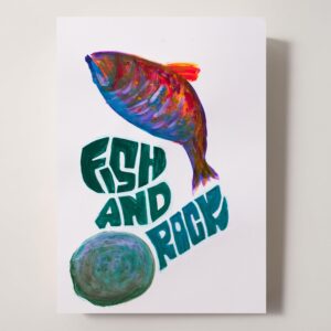 アクリル画 のおすすめ作品・人気作家 アクリル 抽象画 水彩画 カラフル モダンアート 現代アート Fish And Rock インテリア絵画 アート