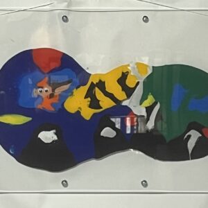 絵画 のおすすめ作品・人気作家 アクリル かわいい けったい デカルコマニー ムニュティング画 レッカー車 乗り物 現代アート 車 レッカーしゃ インテリア絵画 アート