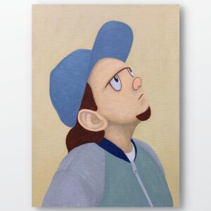 絵画 のおすすめ作品・人気作家 人物 緑 アクリル画 インテリア キャラクター ファインアート ポップアート 現代アート 青 Untitled インテリア絵画 アート