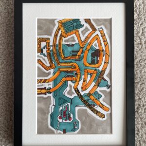 手描きイラスト のおすすめ作品・人気作家 ドローイング affirm インテリア絵画 アート