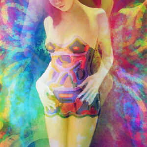 版画 のおすすめ作品・人気作家 人物 女性 蝶々 羽化1/5(植230) インテリア絵画 アート