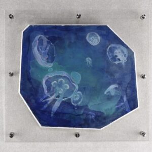 絵画 のおすすめ作品・人気作家 クラゲ　絵画　 ミズクラゲⅠ インテリア絵画 アート