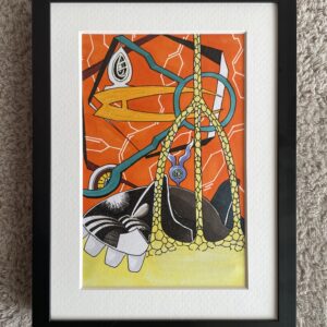 手描きイラスト のおすすめ作品・人気作家 ドローイング affirm (kiorga) インテリア絵画 アート