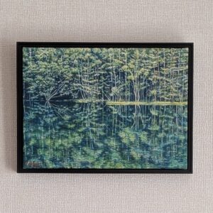 油絵 のおすすめ作品・人気作家 印象派　風景画　御射鹿池 『そこに在る（There, you see）』 インテリア絵画 アート