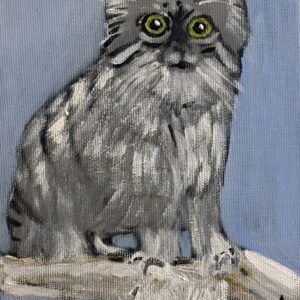 油絵 のおすすめ作品・人気作家 マヌルネコ油彩画イラスト マヌルネコ インテリア絵画 アート