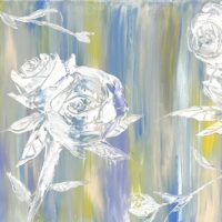 油絵 のおすすめ作品・人気作家 抽象画とバラ 誓 インテリア絵画 アート