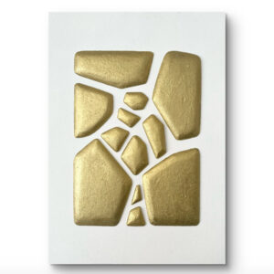 絵画 のおすすめ作品・人気作家 金　白　厚み　ミクストメディア　モダン　現代アート　ホテルライク　ロビー HINOMOTO/WHITE インテリア絵画 アート
