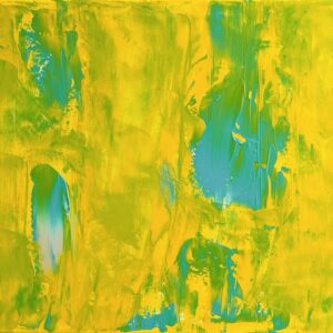 アクリル画 のおすすめ作品・人気作家 抽象画 イエロー インテリア ブルー 絵画 COLORS 2 インテリア絵画 アート