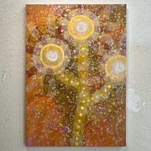 アクリル画 のおすすめ作品・人気作家 アクリル 抽象 花 遊びをせんとや インテリア絵画 アート