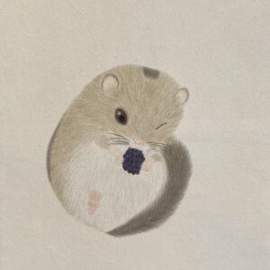 日本画 のおすすめ作品・人気作家 動物 生物画 ヤマネ インテリア絵画 アート