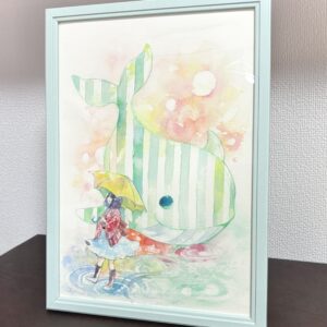 イラスト のおすすめ作品・人気作家 くじら 歌うように インテリア絵画 アート