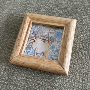 イラスト のおすすめ作品・人気作家 女の子 秘密の約束 インテリア絵画 アート