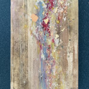 日本画 のおすすめ作品・人気作家 抽象画 カラフル ゴールド 日本画 春 銀箔 春のいろ インテリア絵画 アート