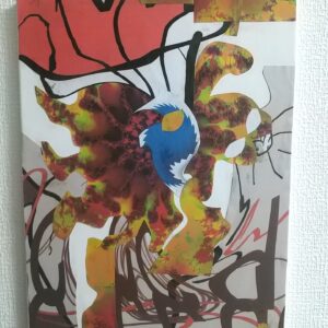 デジタルイラスト のおすすめ作品・人気作家 抽象画平面構成切り絵 アンジェリーナ2026 インテリア絵画 アート