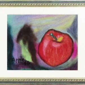 パステル画 のおすすめ作品・人気作家 パステル　りんご　カラフル Apple46 インテリア絵画 アート
