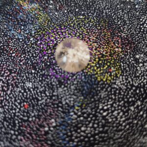 絵画 のおすすめ作品・人気作家 鳥 アクリル画 インスピレーション カラス 炎 青 青い炎のインスピレーション インテリア絵画 アート